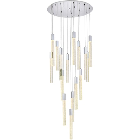 Weston 16 Lights Pendant In Chrome